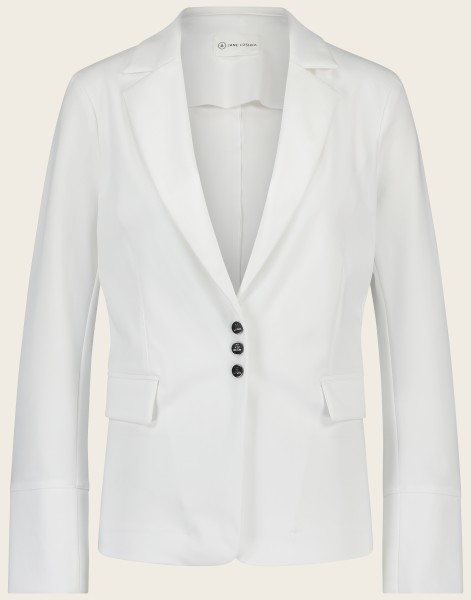 Jane Lushka - Blazer Amsterdam Technical Jersey, White