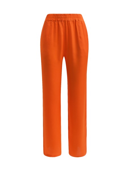 Milano Italy - Wideleg Pants, Orange